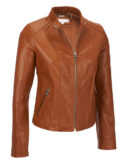 Leather Bike Jacket Womens​