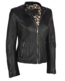 Black Leather Jacket Women​