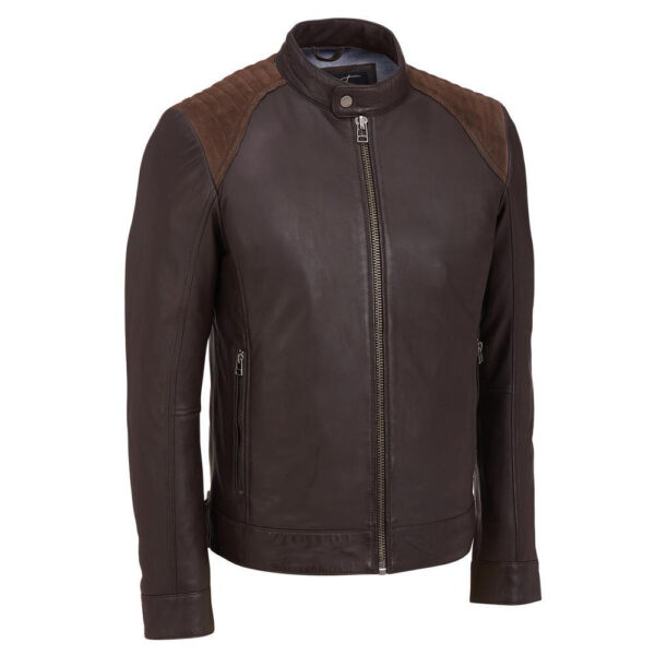 cafe racer leather jacket​