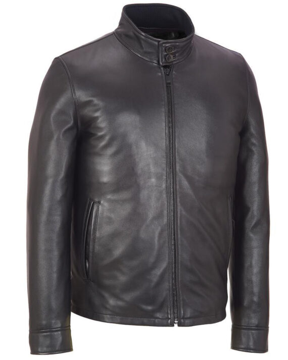 leather jacket men's​