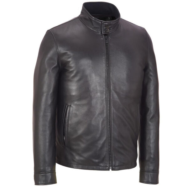 leather jacket men's​