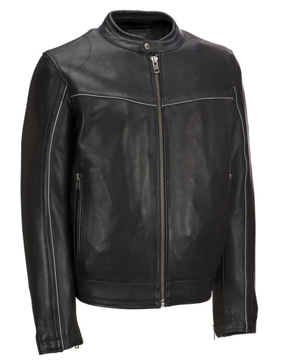 black bomber jacket