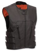 Leather Biker Vest​