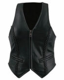 Leather Motorcycle Vest​