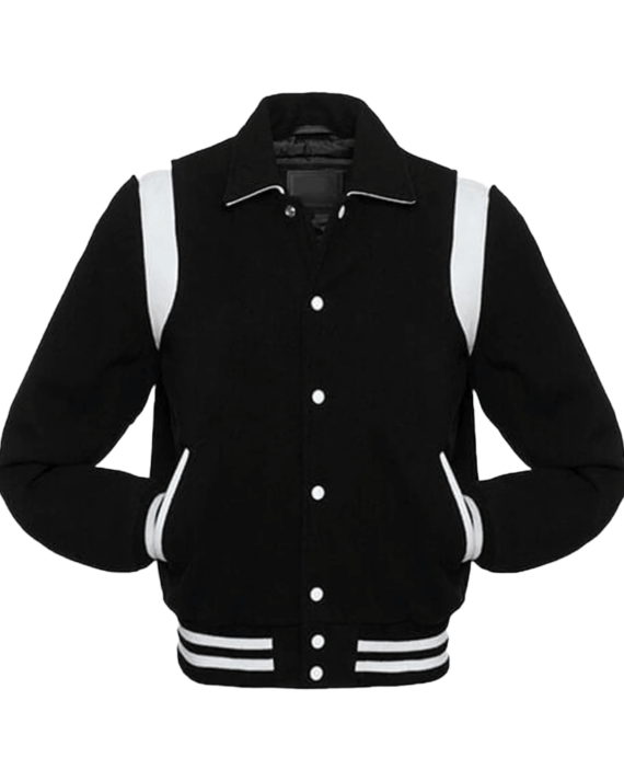Black And White Varsity Jacket