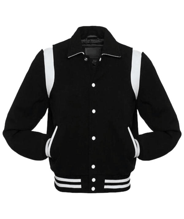 Black And White Varsity Jacket
