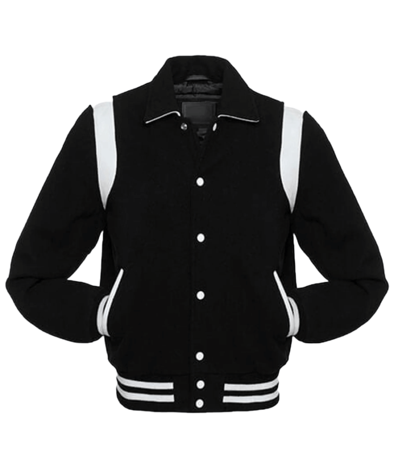 Black And White Varsity Jacket