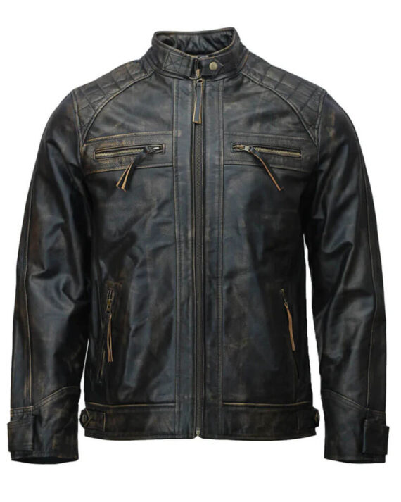 distressed-leather-jacket