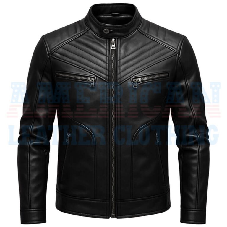 leather jacket men