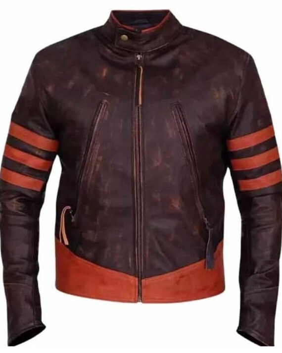 wolverine leather jacket