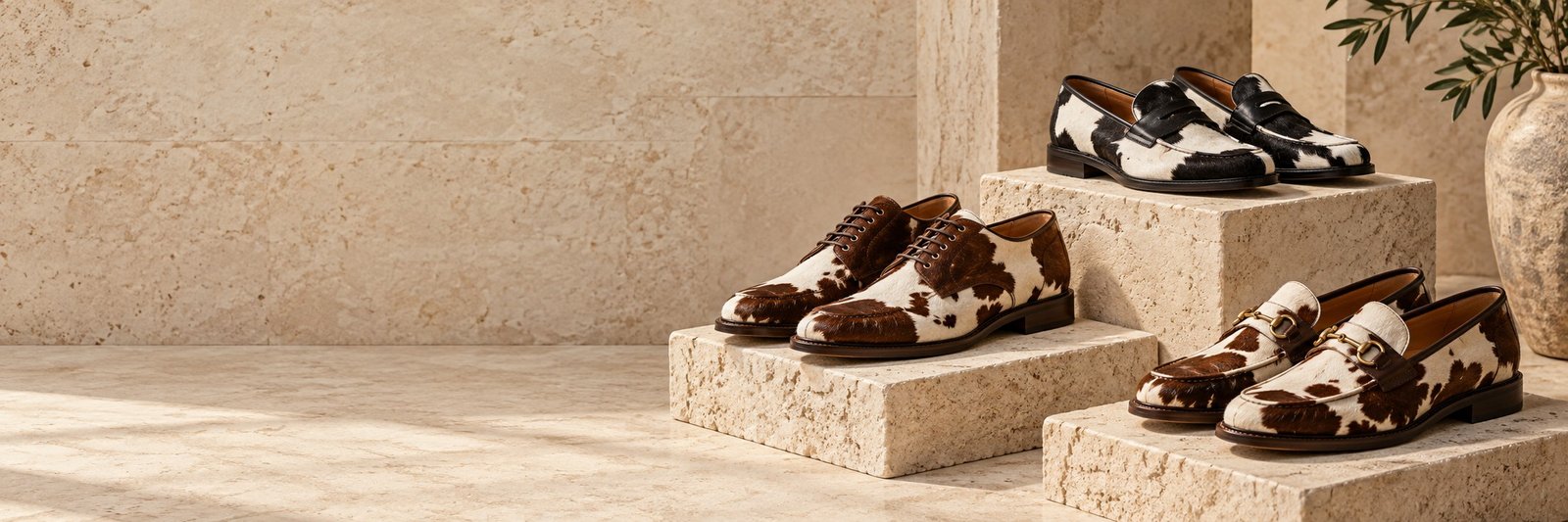 Hair-On Cowhide Shoes collection
